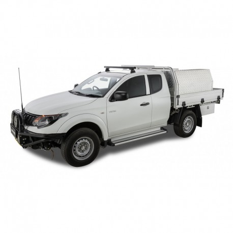 Barres de toit HEAVY DUTY RLT600 (x2) RHINO-RACK Mitsubishi L200 KL (15-19)