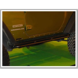 Barres latérales avec support Hi-lift AFN jeep JK 3 portes