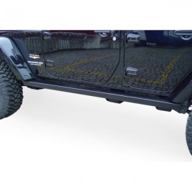 Barres latérales avec support Hi-lift AFN jeep JK 5 portes