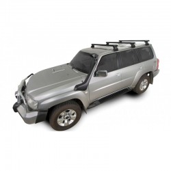 Barres de toit HEAVY DUTY RL (x2) RHINO-RACK Nissan Patrol Y61 GR (97-05)