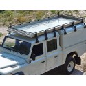 Galerie de toit 12 pieds pour hardtop AFN Defender 130