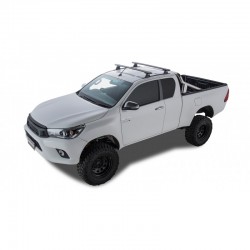 Barres de toit HEAVY DUTY RLT (x2) RHINO-RACK Toyota Hilux 8 REVO (15-)