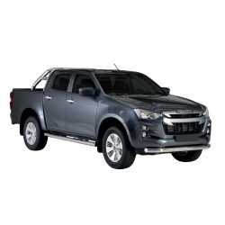 Marche-pieds Ø76 inox Isuzu D-MAX V N60 Crew Cab (20-)