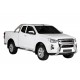 Marche-pieds INOX/NOIR ovale Isuzu D-MAX V N60 Crew Cab (20-)