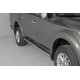 Marche-pieds INOX/NOIR ovale Mitsubishi L200 KL Double Cab (16-)