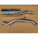 TUBE ECHAPPEMENT TOYOTA HZJ75/78/79 4.2 D 130CV (91-)