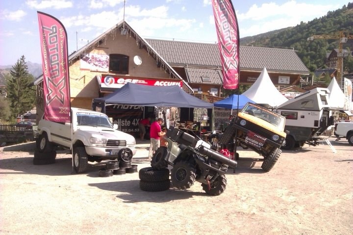 X MOTOR à la foire du tout terrain à Valloire (73)