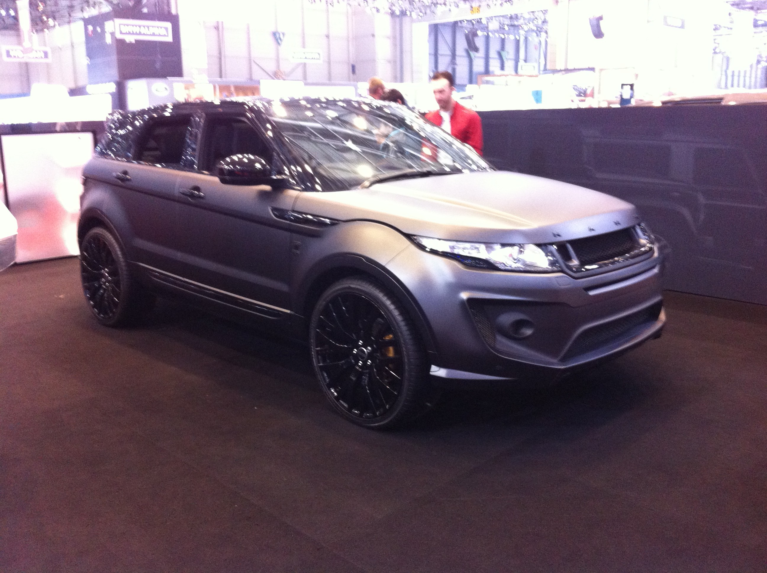 Le Range Rover Evoque kahn